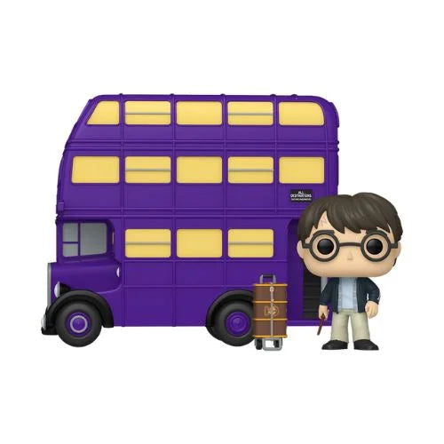 Funko POP! Ride Superdeluxe: Harry Potter: Harry Potter with Knight Bus 139