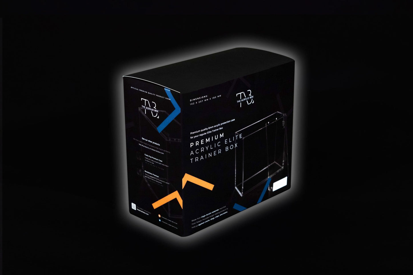 TAB Premium acrylic Premium 6MM Elite Trainer Box (ETB)