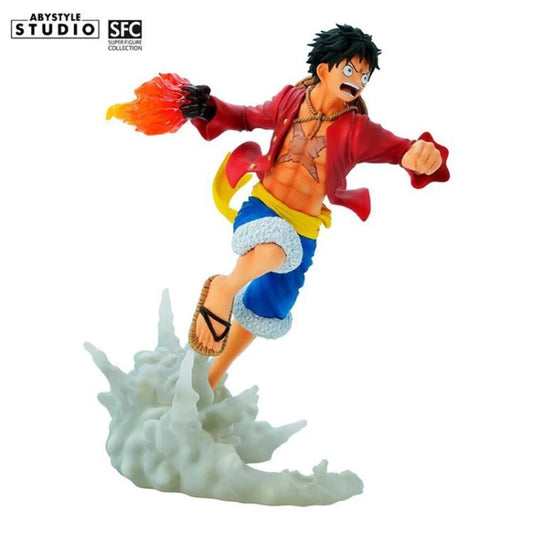 Abystyle Studio Super Figure Collection One Piece Monkey D. Luffy Red Hawk