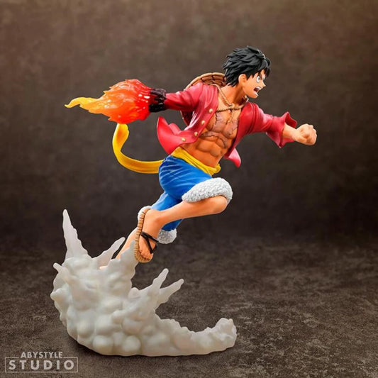 Abystyle Studio Super Figure Collection One Piece Monkey D. Luffy Red Hawk
